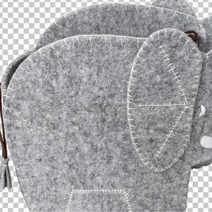 RGI HOME HEAVY FELT ELEPHANT FOR ORGANIZATION STORAGE NEW WITH TAG